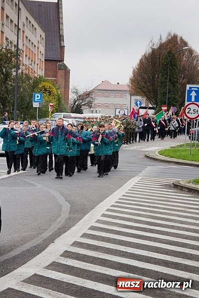 Zdjęcie w galerii na portalu naszraciborz.pl: Raciborskie obchody Święta Niepodległości wiadomości z regionu
