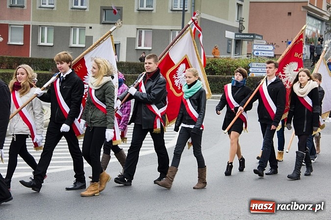 Zdjęcie w galerii na portalu naszraciborz.pl: Raciborskie obchody Święta Niepodległości wiadomości z regionu