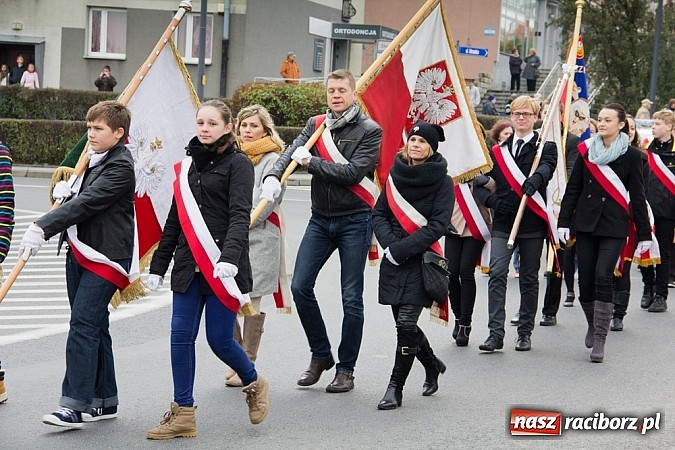 Zdjęcie w galerii na portalu naszraciborz.pl: Raciborskie obchody Święta Niepodległości wiadomości z regionu