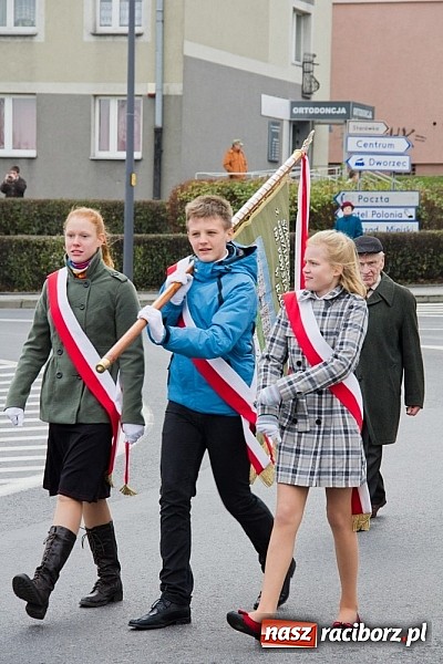 Zdjęcie w galerii na portalu naszraciborz.pl: Raciborskie obchody Święta Niepodległości wiadomości z regionu