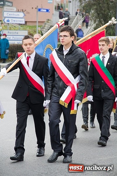 Zdjęcie w galerii na portalu naszraciborz.pl: Raciborskie obchody Święta Niepodległości wiadomości z regionu