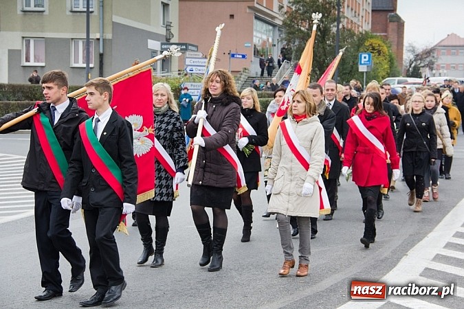 Zdjęcie w galerii na portalu naszraciborz.pl: Raciborskie obchody Święta Niepodległości wiadomości z regionu