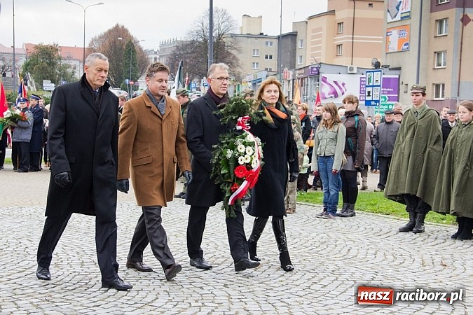 Zdjęcie w galerii na portalu naszraciborz.pl: Raciborskie obchody Święta Niepodległości wiadomości z regionu