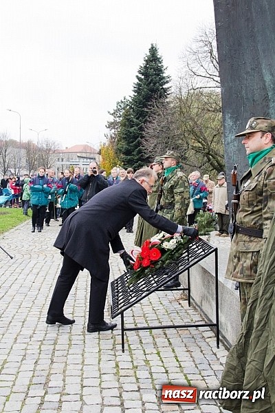 Zdjęcie w galerii na portalu naszraciborz.pl: Raciborskie obchody Święta Niepodległości wiadomości z regionu