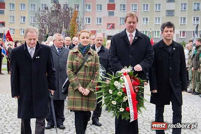 Zdjęcie w galerii na portalu naszraciborz.pl: Raciborskie obchody Święta Niepodległości wiadomości z regionu