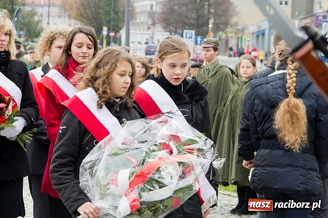 Zdjęcie w galerii na portalu naszraciborz.pl: Raciborskie obchody Święta Niepodległości wiadomości z regionu