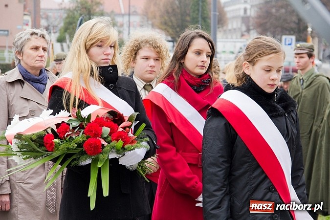 Zdjęcie w galerii na portalu naszraciborz.pl: Raciborskie obchody Święta Niepodległości wiadomości z regionu