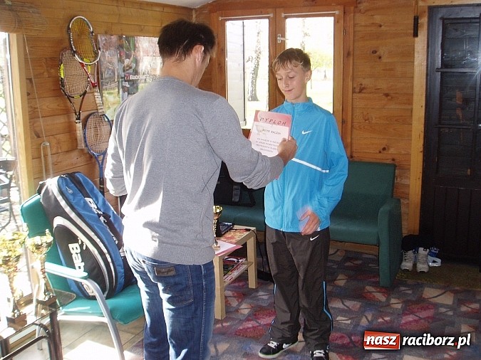 Zdjęcie w galerii na portalu naszraciborz.pl: Sukces Piotra Raczka w tenisie ziemnym wiadomości z regionu