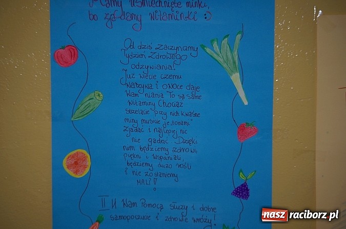 Zdjęcie w galerii na portalu naszraciborz.pl: Profilaktyka otyłości w ZSZ w Raciborzu wiadomości z regionu