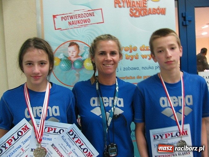 Zdjęcie w galerii na portalu naszraciborz.pl: Pływanie. Śląskie medale dla raciborzan wiadomości z regionu