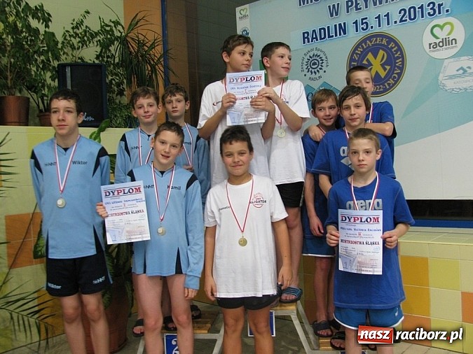 Zdjęcie w galerii na portalu naszraciborz.pl: Pływanie. Śląskie medale dla raciborzan wiadomości z regionu