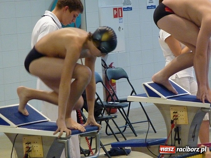 Zdjęcie w galerii na portalu naszraciborz.pl: Pływanie. Mistrzostwa Śląska 12-latków wiadomości z regionu