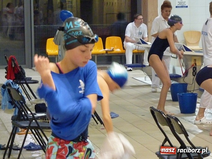 Zdjęcie w galerii na portalu naszraciborz.pl: Pływanie. Mistrzostwa Śląska 12-latków wiadomości z regionu