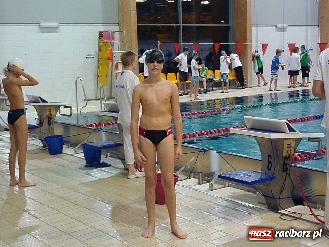 Zdjęcie w galerii na portalu naszraciborz.pl: Pływanie. Mistrzostwa Śląska 12-latków wiadomości z regionu