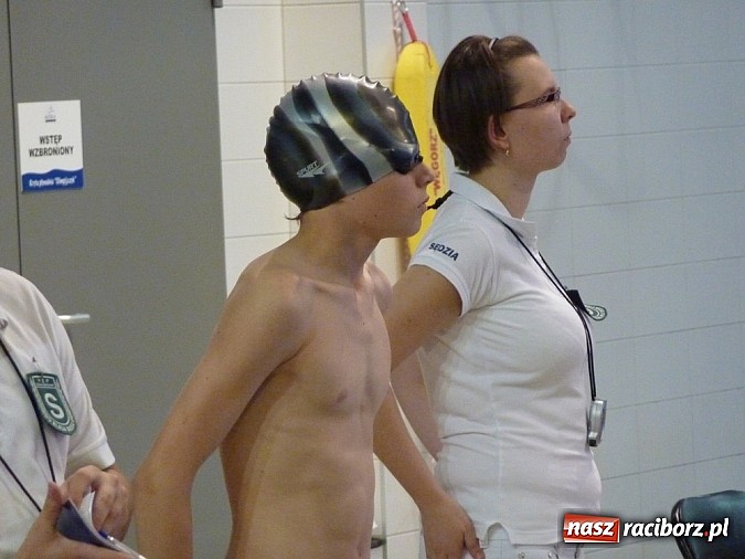 Zdjęcie w galerii na portalu naszraciborz.pl: Pływanie. Mistrzostwa Śląska 12-latków wiadomości z regionu