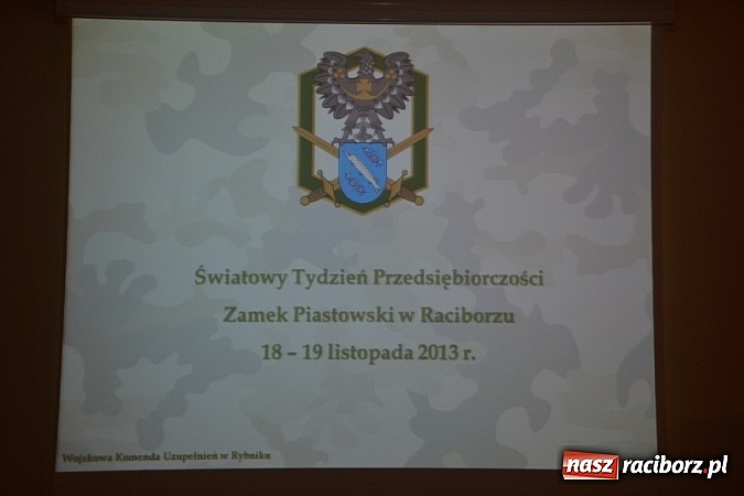 Zdjęcie w galerii na portalu naszraciborz.pl: Światowy Tydzień Przedsiębiorczości ruszył na Zamku wiadomości z regionu