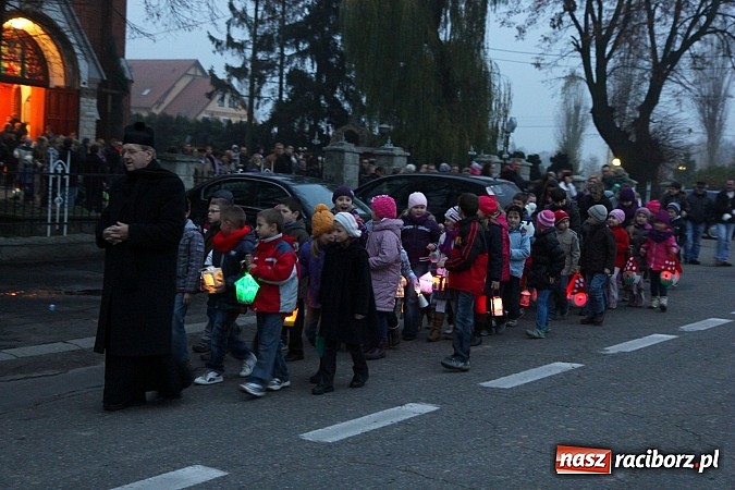 Zdjęcie w galerii na portalu naszraciborz.pl: Święty Marcin z wizytą w Łubowicach wiadomości z regionu