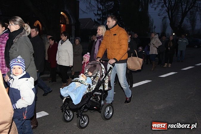 Zdjęcie w galerii na portalu naszraciborz.pl: Święty Marcin z wizytą w Łubowicach wiadomości z regionu