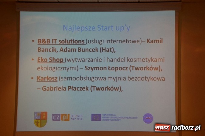 Zdjęcie w galerii na portalu naszraciborz.pl: Biznes spotkał się z młodzieżą na zamku wiadomości z regionu