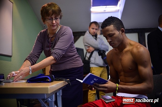 Zdjęcie w galerii na portalu naszraciborz.pl: Najlepsi bokserzy świata już w Raciborzu wiadomości z regionu