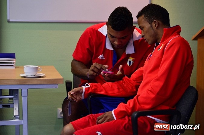 Zdjęcie w galerii na portalu naszraciborz.pl: Najlepsi bokserzy świata już w Raciborzu wiadomości z regionu