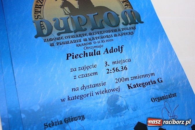 Zdjęcie w galerii na portalu naszraciborz.pl: Kolejne starty i sukcesy Adolfa Piechuli wiadomości z regionu