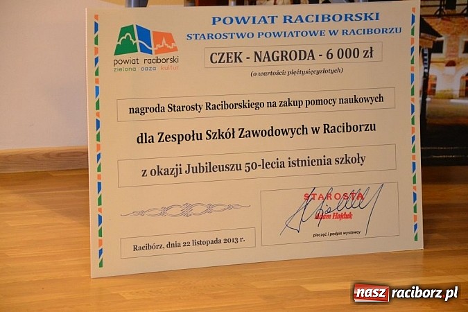 Zdjęcie w galerii na portalu naszraciborz.pl: 50 lat Zespołu Szk&oacute;ł Zawodowych w Raciborzu wiadomości z regionu