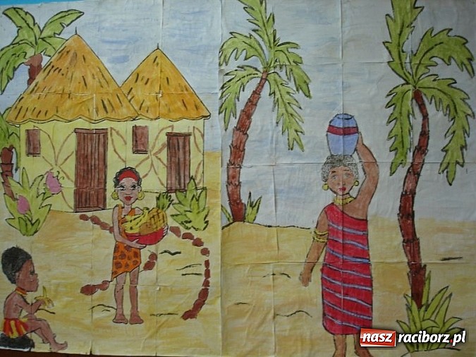 Zdjęcie w galerii na portalu naszraciborz.pl: Afrykańskie klimaty w Przedszkolu nr 17 wiadomości z regionu