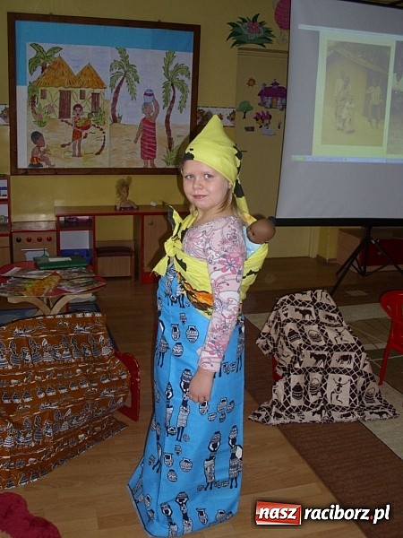 Zdjęcie w galerii na portalu naszraciborz.pl: Afrykańskie klimaty w Przedszkolu nr 17 wiadomości z regionu