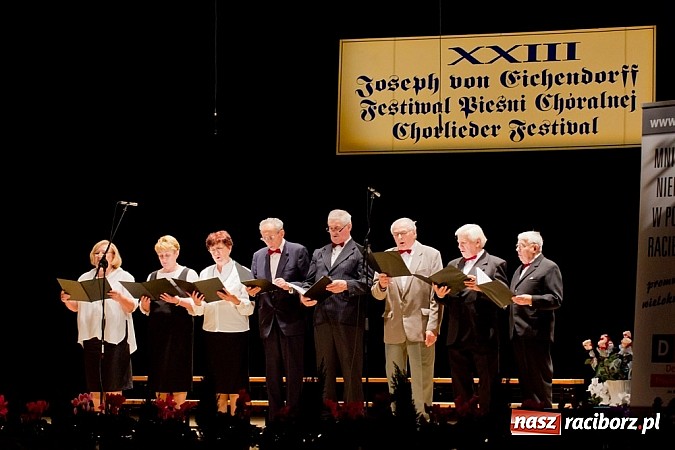 Zdjęcie w galerii na portalu naszraciborz.pl: W RCK-u odbył się XXIII Festiwal Pieśni Ch&oacute;ralnej do sł&oacute;w Josepha von Eichendorffa wiadomości z regionu