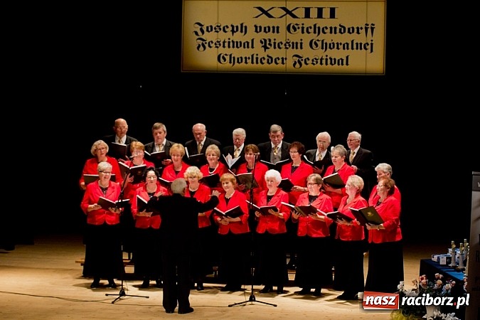 Zdjęcie w galerii na portalu naszraciborz.pl: W RCK-u odbył się XXIII Festiwal Pieśni Ch&oacute;ralnej do sł&oacute;w Josepha von Eichendorffa wiadomości z regionu