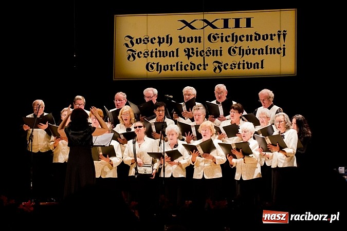 Zdjęcie w galerii na portalu naszraciborz.pl: W RCK-u odbył się XXIII Festiwal Pieśni Ch&oacute;ralnej do sł&oacute;w Josepha von Eichendorffa wiadomości z regionu