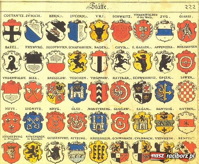 Zdjęcie w galerii na portalu naszraciborz.pl: Herb miasta w nowej stylizacji a do tego flaga wiadomości z regionu