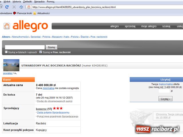 Zdjęcie w galerii na portalu naszraciborz.pl: Sprawa cukrowni: uszlachetnić i sprzedać wiadomości z regionu