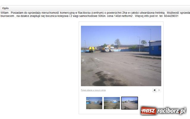 Zdjęcie w galerii na portalu naszraciborz.pl: Sprawa cukrowni: uszlachetnić i sprzedać wiadomości z regionu