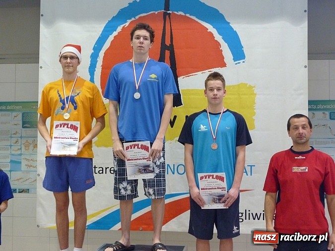 Zdjęcie w galerii na portalu naszraciborz.pl: Pływanie. Michał Błaszczyk w roli głównej wiadomości z regionu