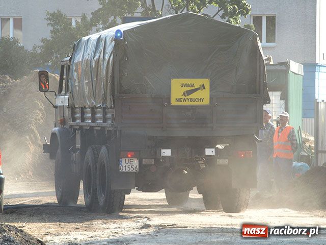 Zdjęcie w galerii na portalu naszraciborz.pl: Bomba opuściła Racibórz wiadomości z regionu