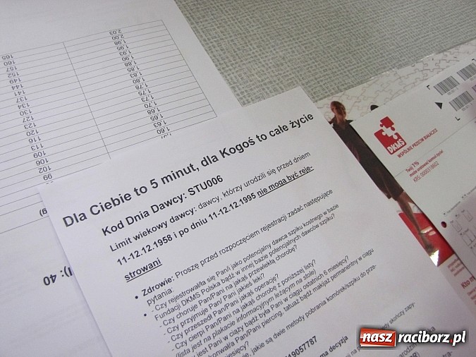 Zdjęcie w galerii na portalu naszraciborz.pl: PWSZ: Studenci wspólnie przeciw białaczce wiadomości z regionu