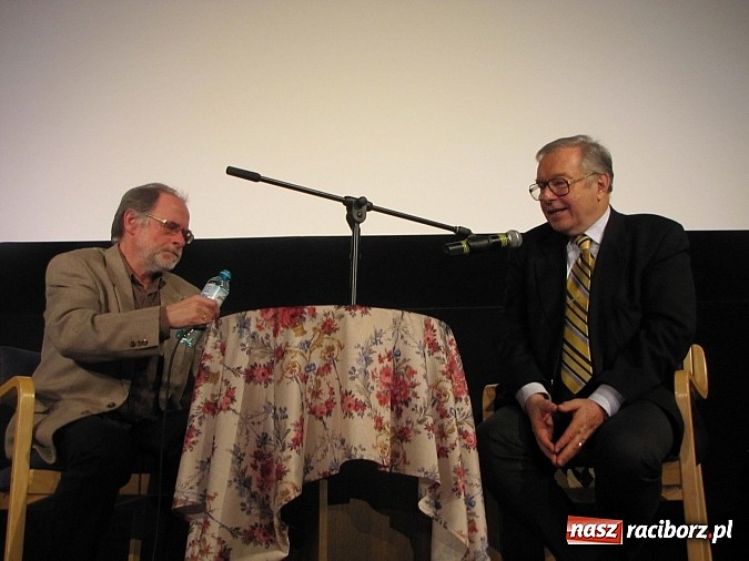Zdjęcie w galerii na portalu naszraciborz.pl: Krzysztof Zanussi odwiedził Racibórz wiadomości z regionu