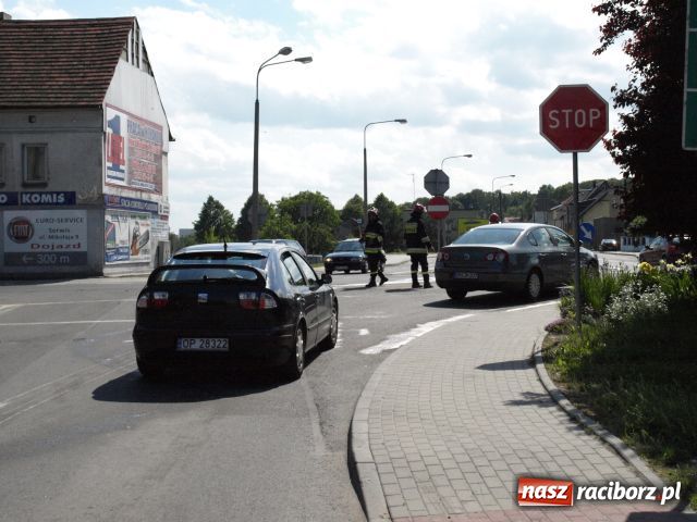 Zdjęcie w galerii na portalu naszraciborz.pl: Kolizja spowodowała wielki korek wiadomości z regionu