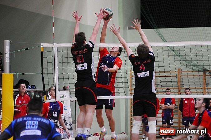 Zdjęcie w galerii na portalu naszraciborz.pl: AZS Rafako pokonany w derbach wiadomości z regionu
