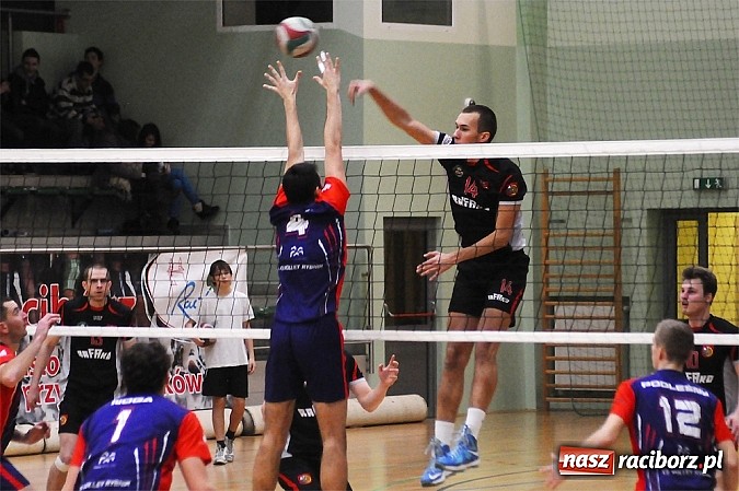 Zdjęcie w galerii na portalu naszraciborz.pl: AZS Rafako pokonany w derbach wiadomości z regionu