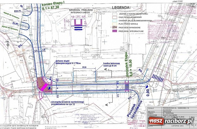 Zdjęcie w galerii na portalu naszraciborz.pl: Nowa organizacja ruchu na skrzyżowaniu przy Mechaniku dopiero w przyszłym roku wiadomości z regionu