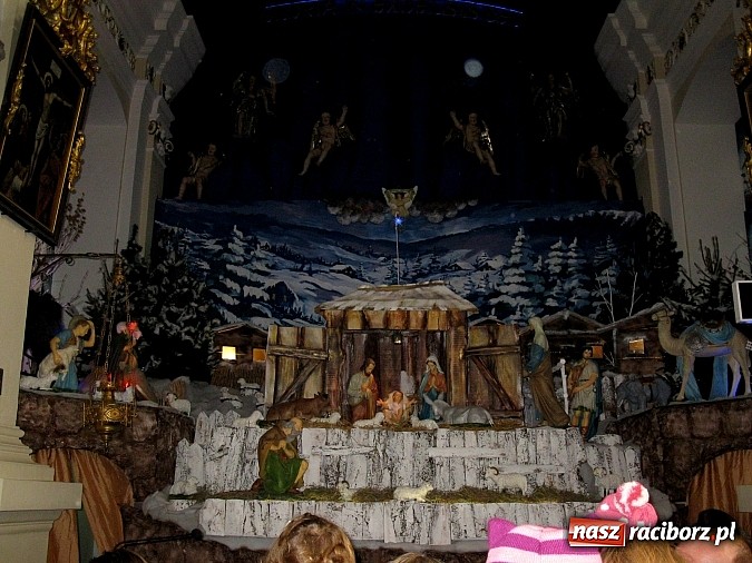 Zdjęcie w galerii na portalu naszraciborz.pl: Tworkowska szopka w zimowej scenerii wiadomości z regionu