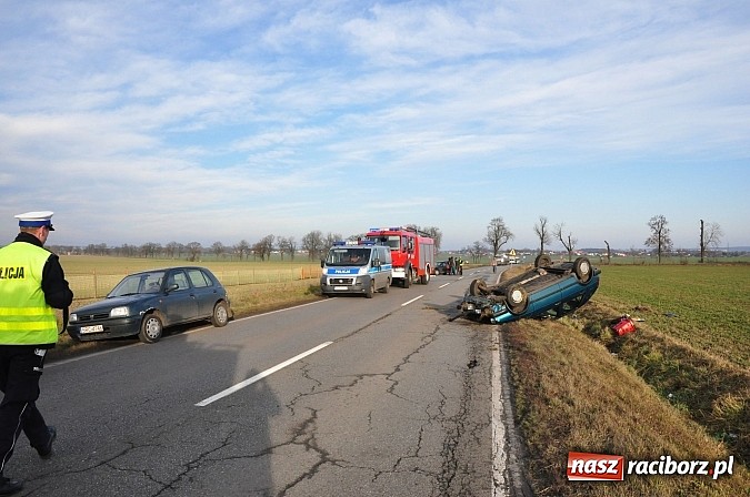 Zdjęcie w galerii na portalu naszraciborz.pl: Policja zatrzymała podejrzanego o spowodowanie dachowania golfa wiadomości z regionu