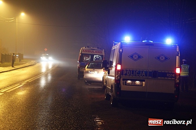 Zdjęcie w galerii na portalu naszraciborz.pl: Zderzenie peugeota z fordem na Rybnickiej wiadomości z regionu