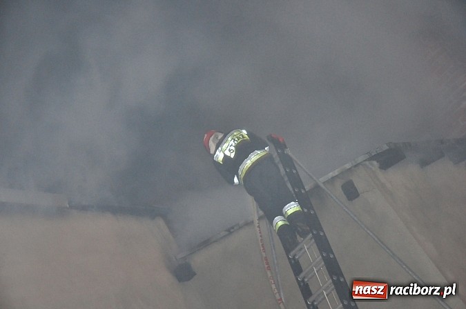 Zdjęcie w galerii na portalu naszraciborz.pl: Strażacy walczyli z groźnym pożarem hali produkcyjnej w Krzanowicach wiadomości z regionu