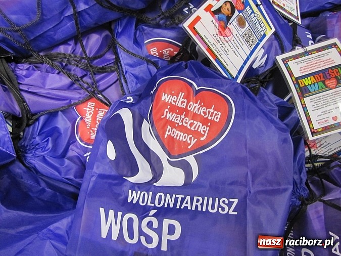 Zdjęcie w galerii na portalu naszraciborz.pl: Ponad 130 wolontariuszy będzie kwestowało dla WOŚP wiadomości z regionu