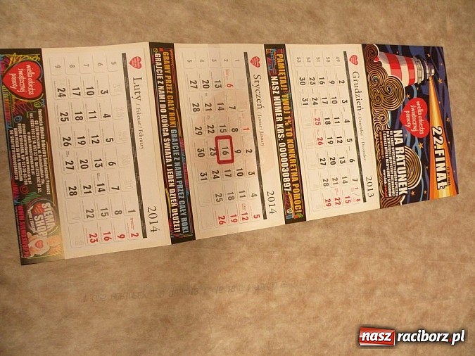 Zdjęcie w galerii na portalu naszraciborz.pl: Ponad 130 wolontariuszy będzie kwestowało dla WOŚP wiadomości z regionu