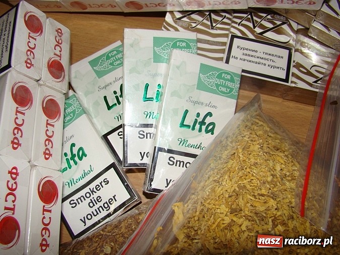 Zdjęcie w galerii na portalu naszraciborz.pl: Zatrzymano nielegalny tytoń, papierosy i alkohol wiadomości z regionu